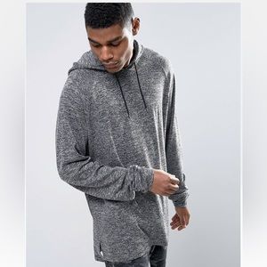 Men’s oversized thin hoodie with super long sleeves - size small